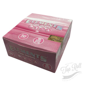 Elements Pink King Size Slim -Box of 50