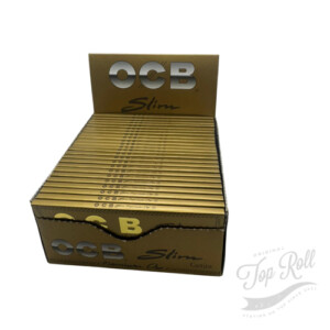 OCB Gold King Size Slim - Box of 50